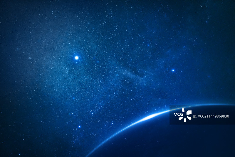 星空银河星球背景图片素材