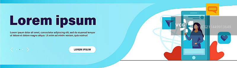 社交媒体配图帖子图片素材