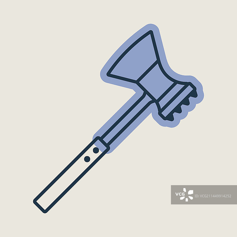 肉锤图标厨房电器图片素材