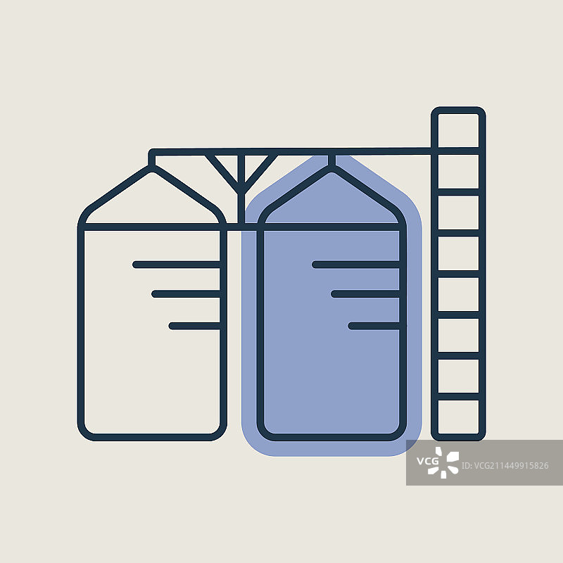 粮仓 isolated 图标农业标志图片素材