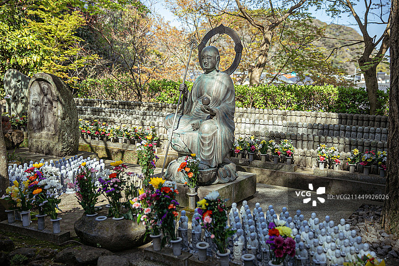 镰仓长谷寺图片素材