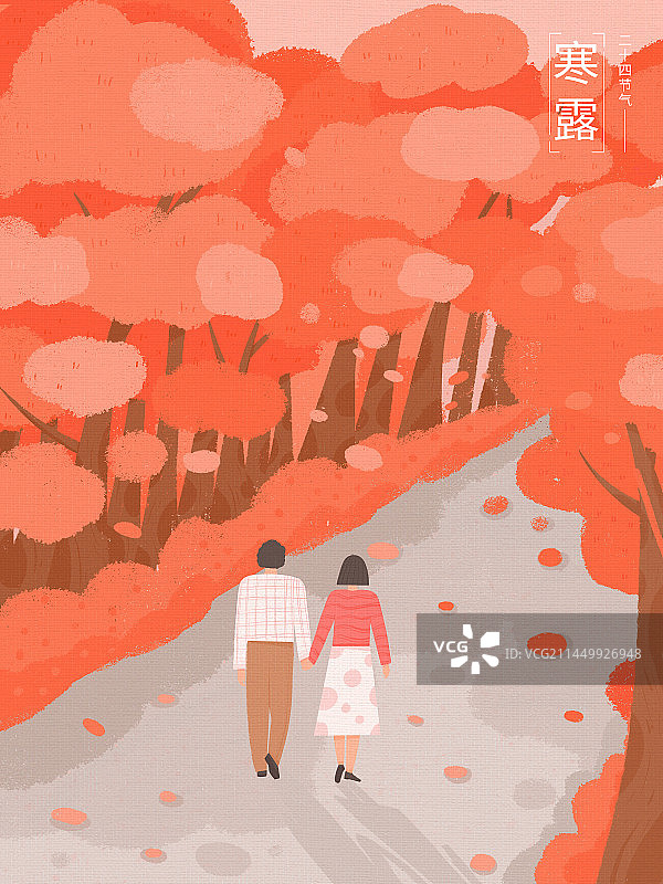 二十四节气寒露图片素材