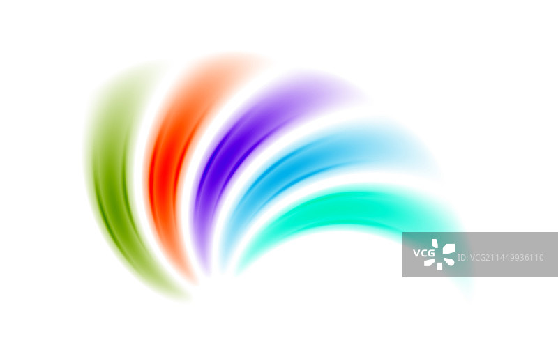 一个充满活力和有趣的设计，以彩虹为特色图片素材