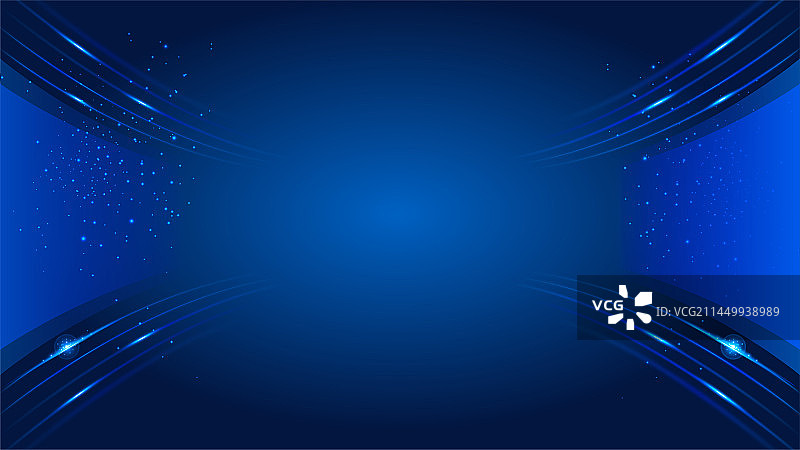 蓝色抽象科技感背景图片素材
