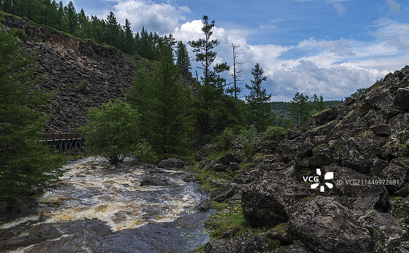 阿尔山大峡谷图片素材