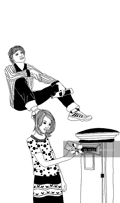 寄给远方的爱情图片素材