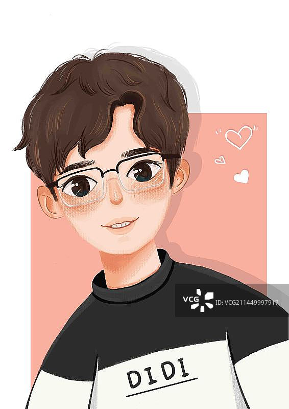 男生头像图片素材