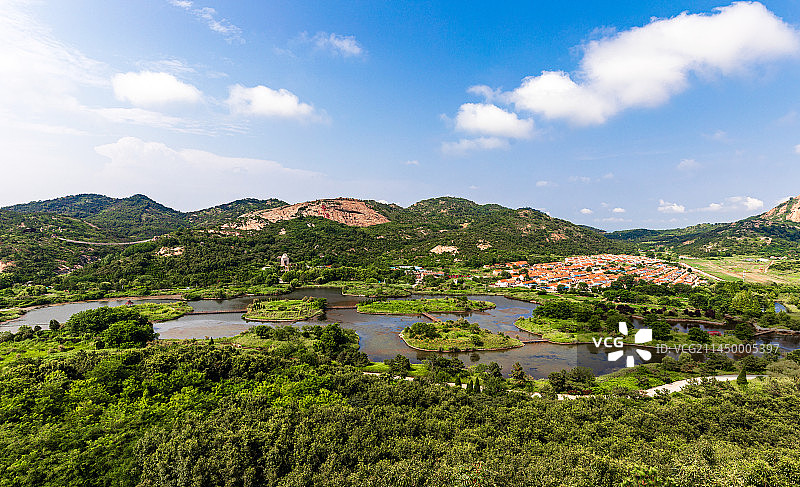 乳山市大乳山公园景观图片素材