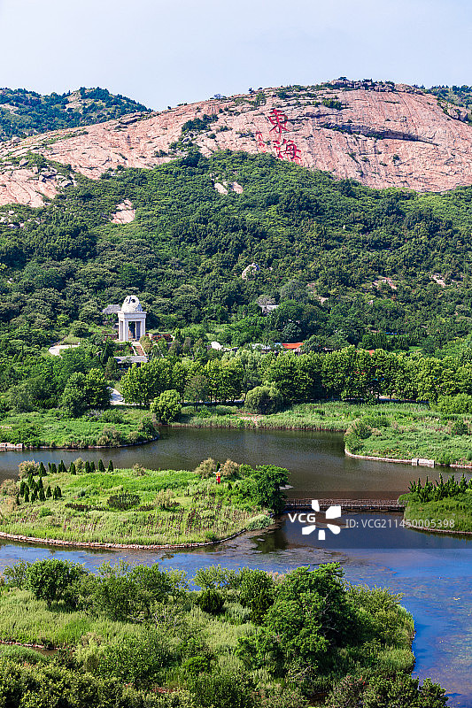 乳山市大乳山公园景观图片素材