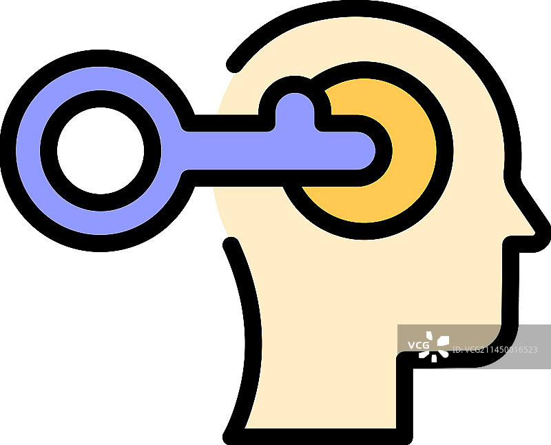 社会刻板印象扁平图标图片素材