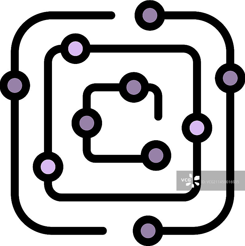 迷宫商业图标图片素材