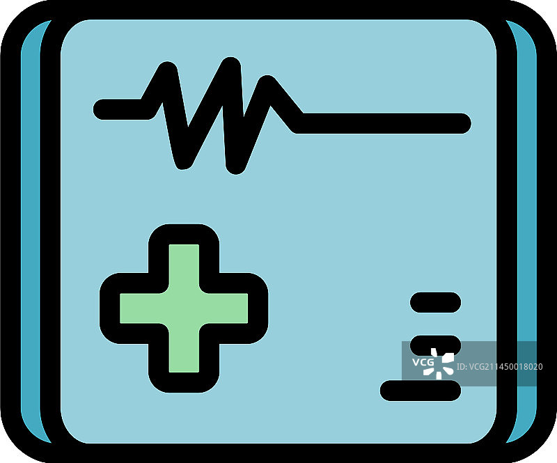 医疗心脏辅助图标图片素材