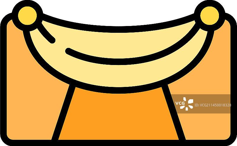 花园吊床图标图片素材