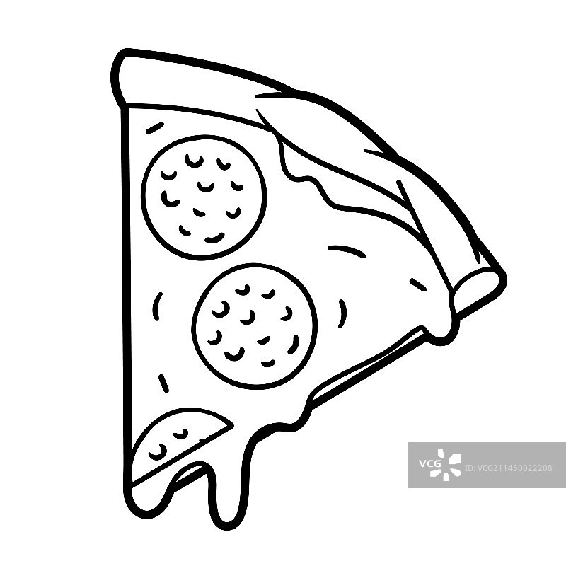 美味的意式披萨图片素材