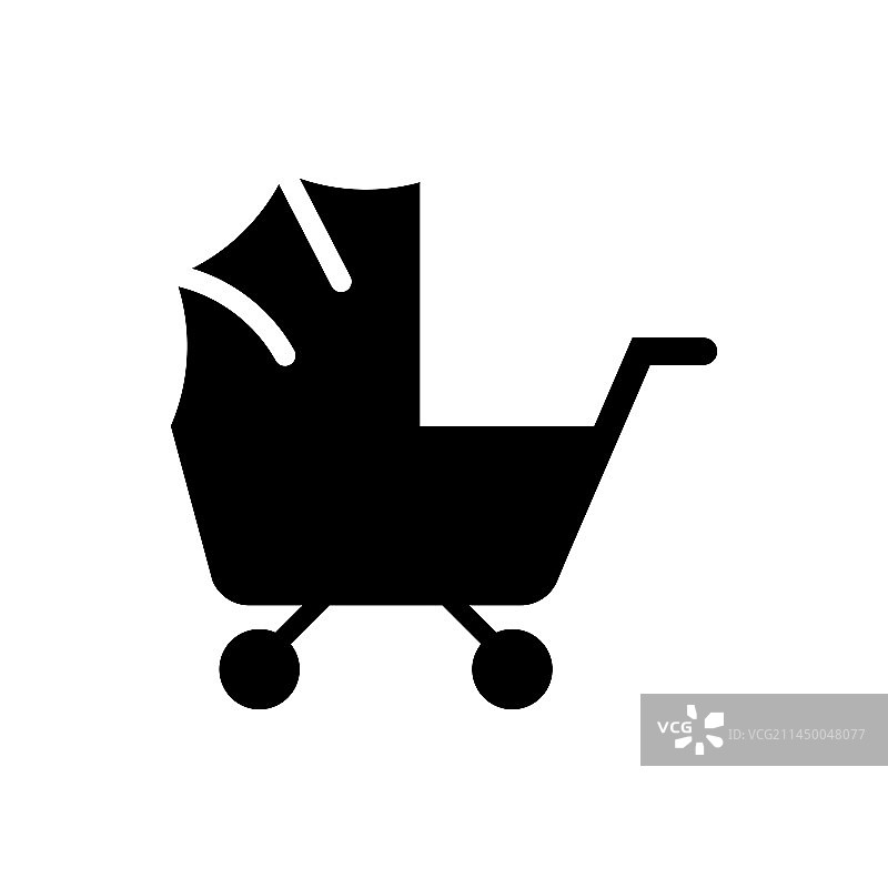 婴儿车图标图片素材