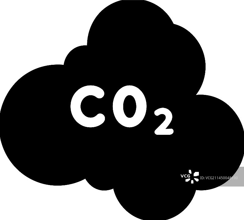 碳污染图标图片素材