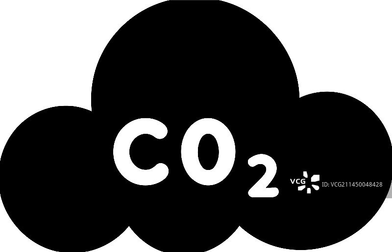 二氧化碳温室气体图标图片素材
