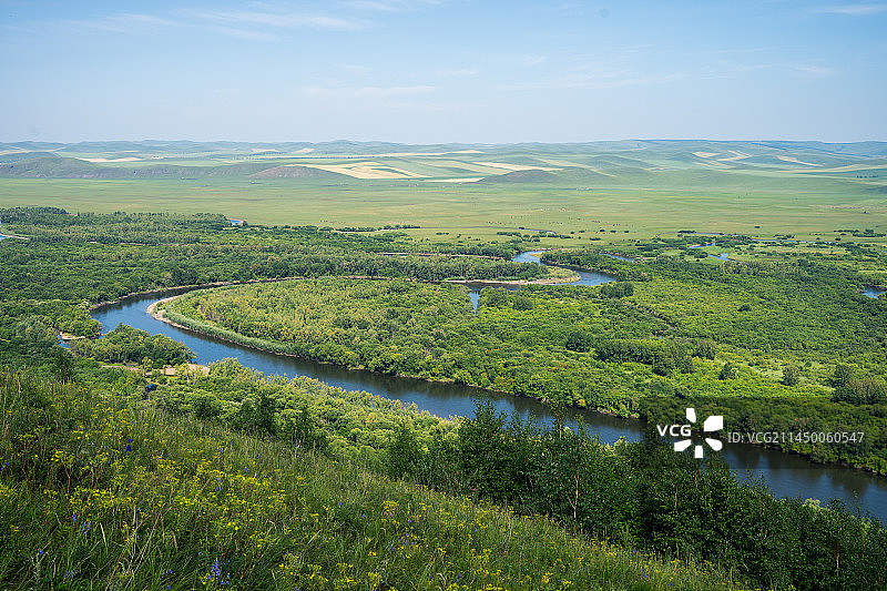 莫日格勒河图片素材