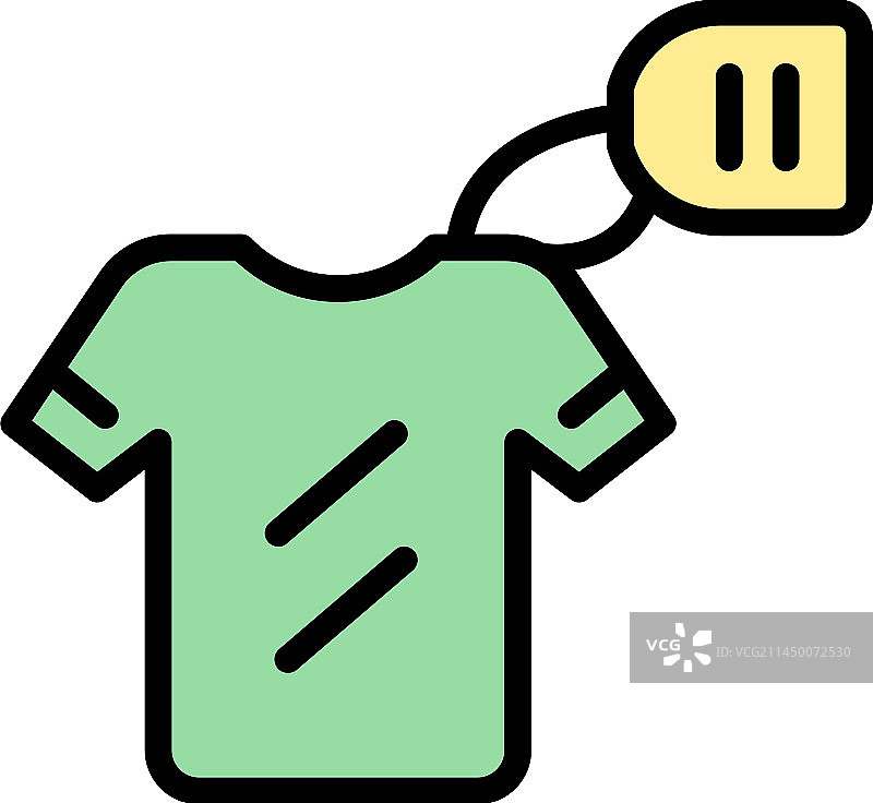 t恤价格图标持平图片素材