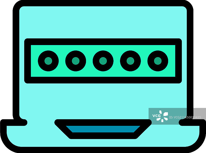 电脑密码图标图片素材