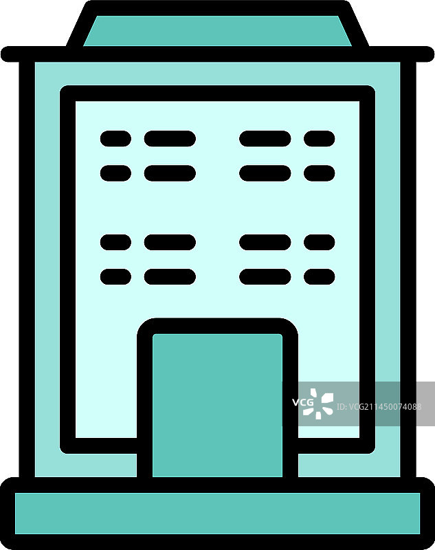 多层风格扁平图标图片素材