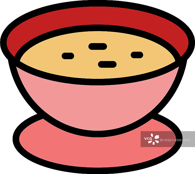 浓奶油汤图标图片素材