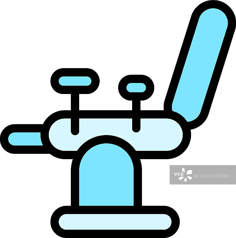 妇科检查椅图标图片素材