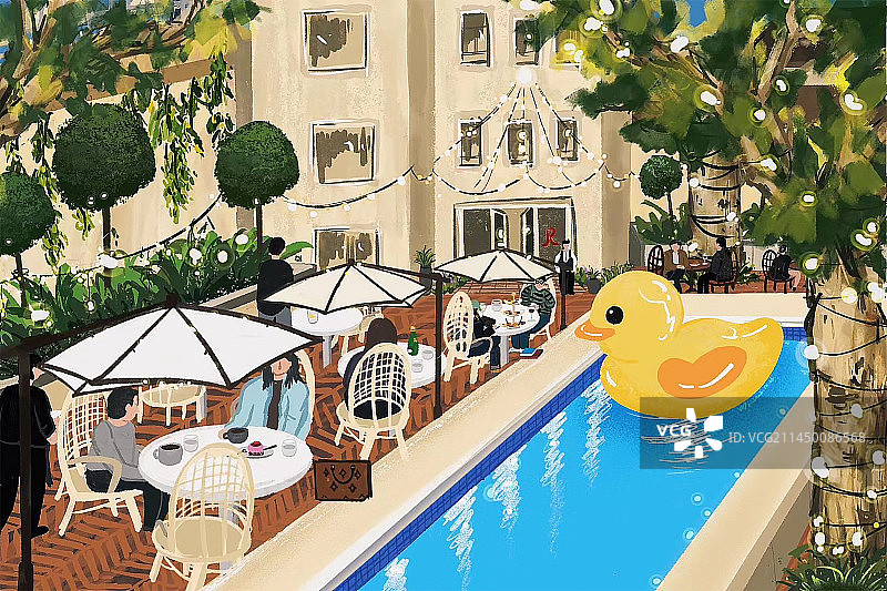 【肥咪图鉴】 之<周末时光>图片素材