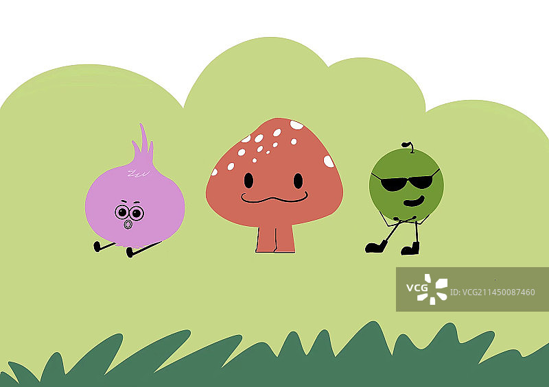 蔬菜主题IP文创设计1图片素材