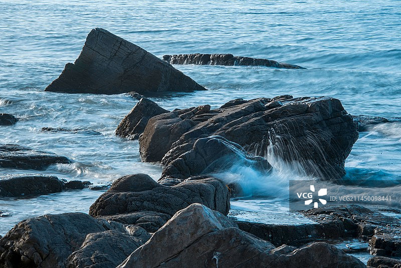 山东省烟台市蓬莱区长岛海洋风光图片素材