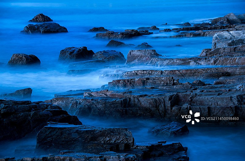 山东省烟台市蓬莱区长岛海洋风光图片素材