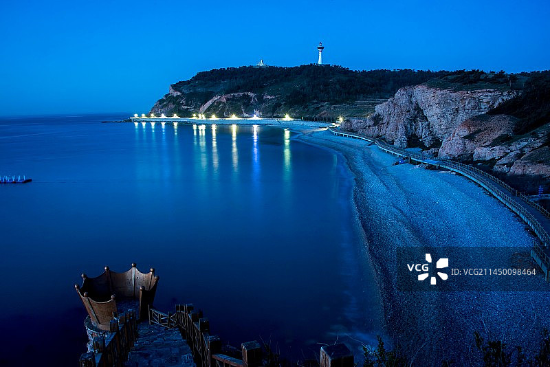 山东省烟台市蓬莱区长岛海洋风光图片素材