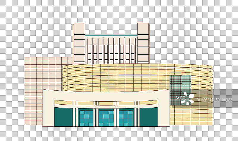 国风地标系列—无锡图书馆图片素材