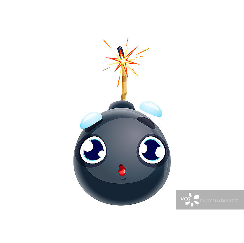 卡通炸弹人物形象图片素材