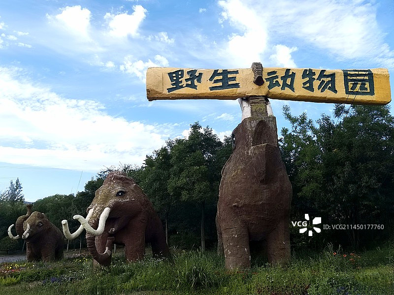 大青山野生动物园图片素材