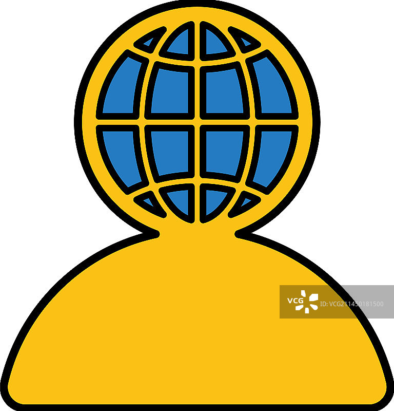 全球思维图标图片素材