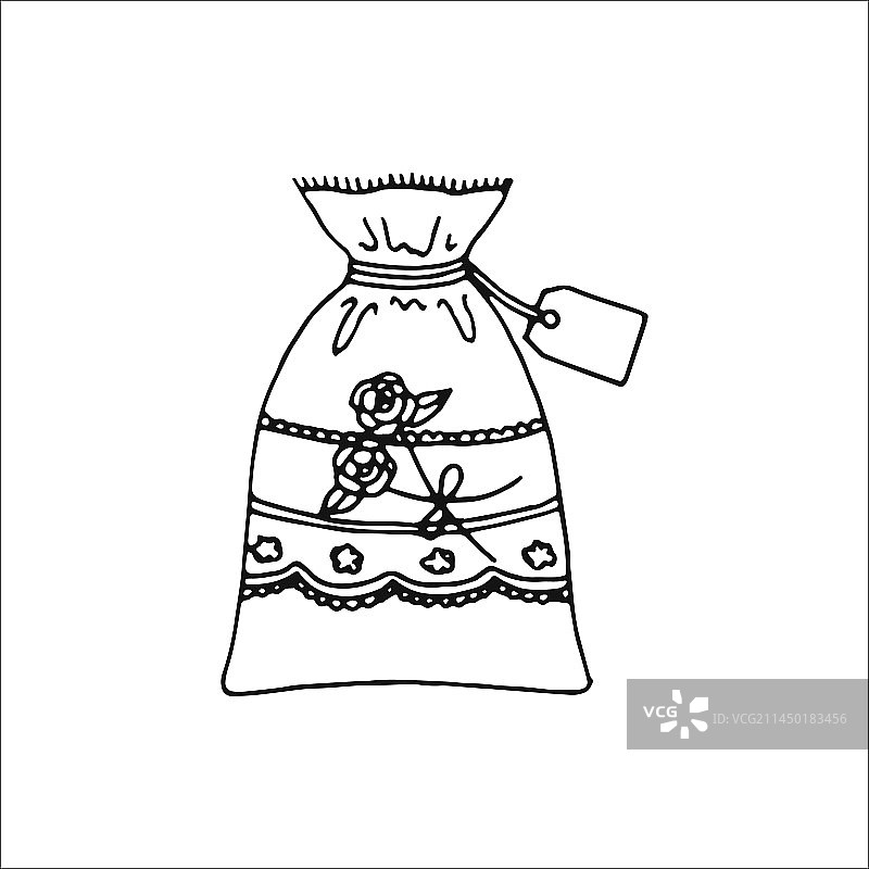 手绘婚礼设计元素剪贴画图片素材