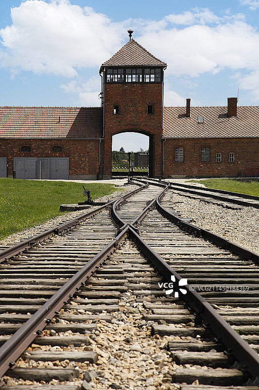 波兰奥斯维辛集中营图片素材