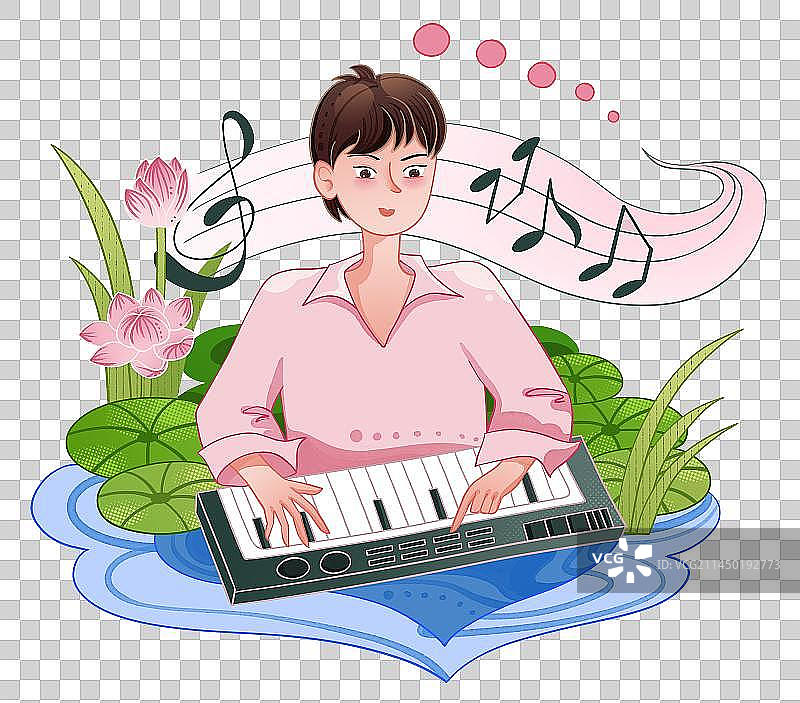 音乐老师图片素材