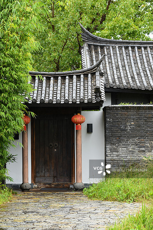 传统院子图片素材