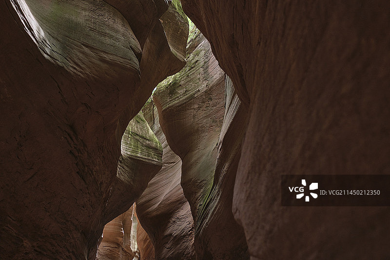 陕西甘泉雨岔大峡谷图片素材