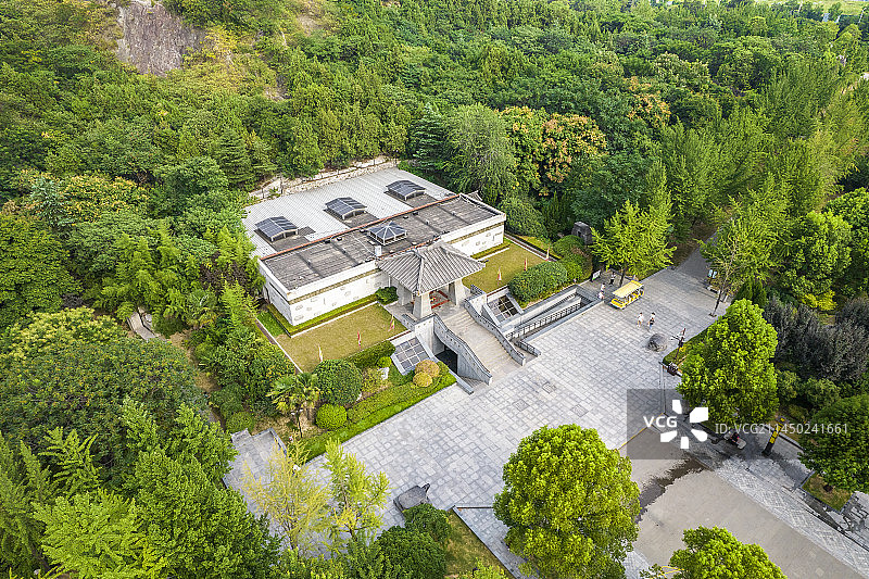 中国江苏省徐州市鼓楼区龟山汉墓博物馆图片素材