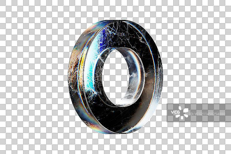 3D 色散 玻璃 几何体 免扣元素图片素材