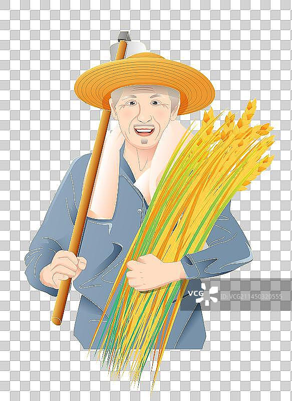 农民丰收节农民人物图片素材