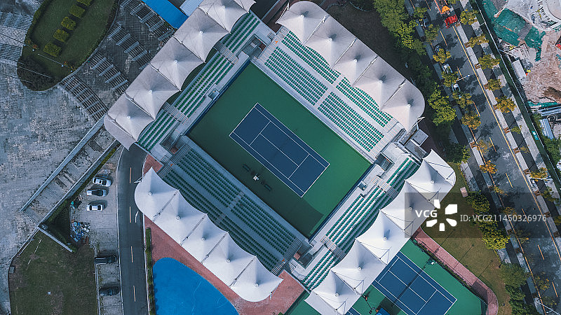 南沙网球中心图片素材