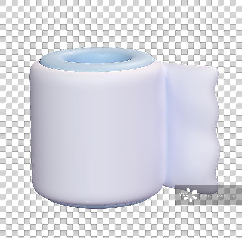 卷纸3D插画元素图片素材