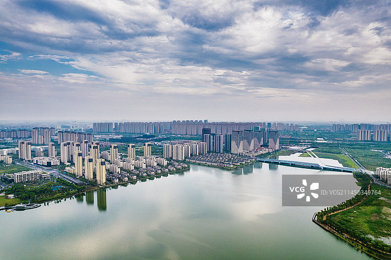 宁波杭州湾新区，前湾新区图片素材