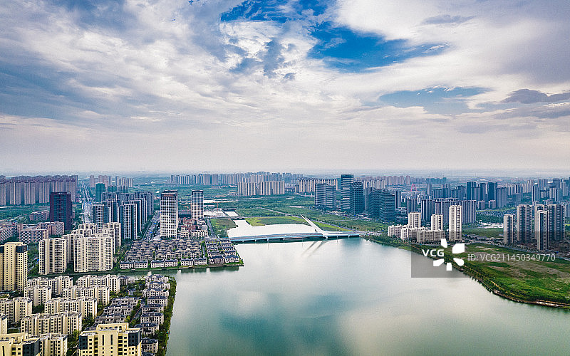 宁波杭州湾新区，前湾新区图片素材