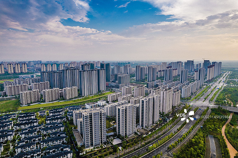 宁波杭州湾新区，前湾新区图片素材