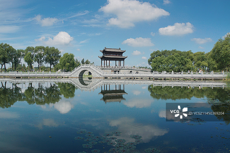 长春北湖公园图片素材